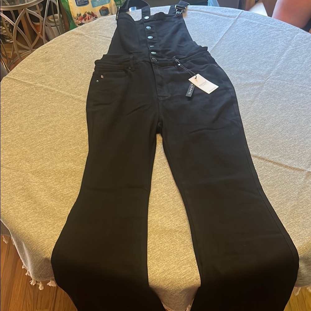 Judy Blue Black Denim Overalls